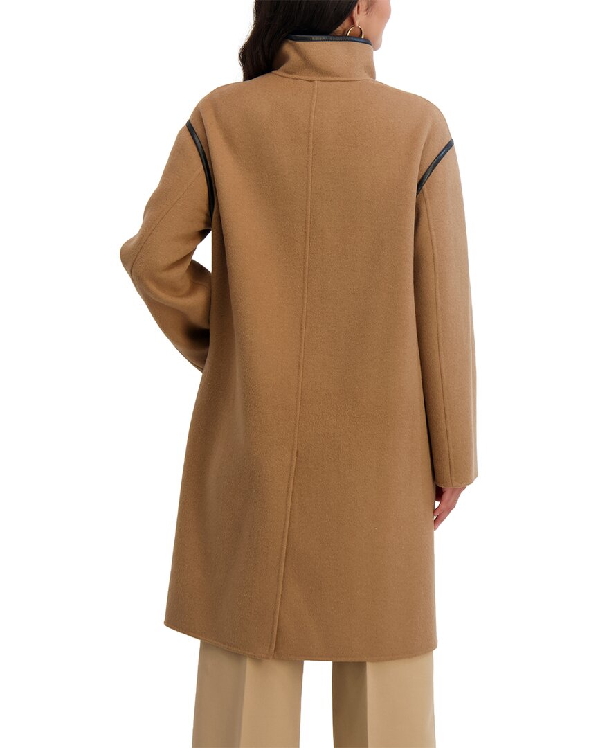 Tahari Sydney Long Wool-Blend Coat