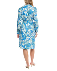 Tori Richard Rhapsody In Blue Hadleigh Shirtdress