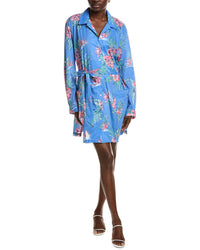 Tori Richard Rock A Hula Harmony Shirtdress Blue