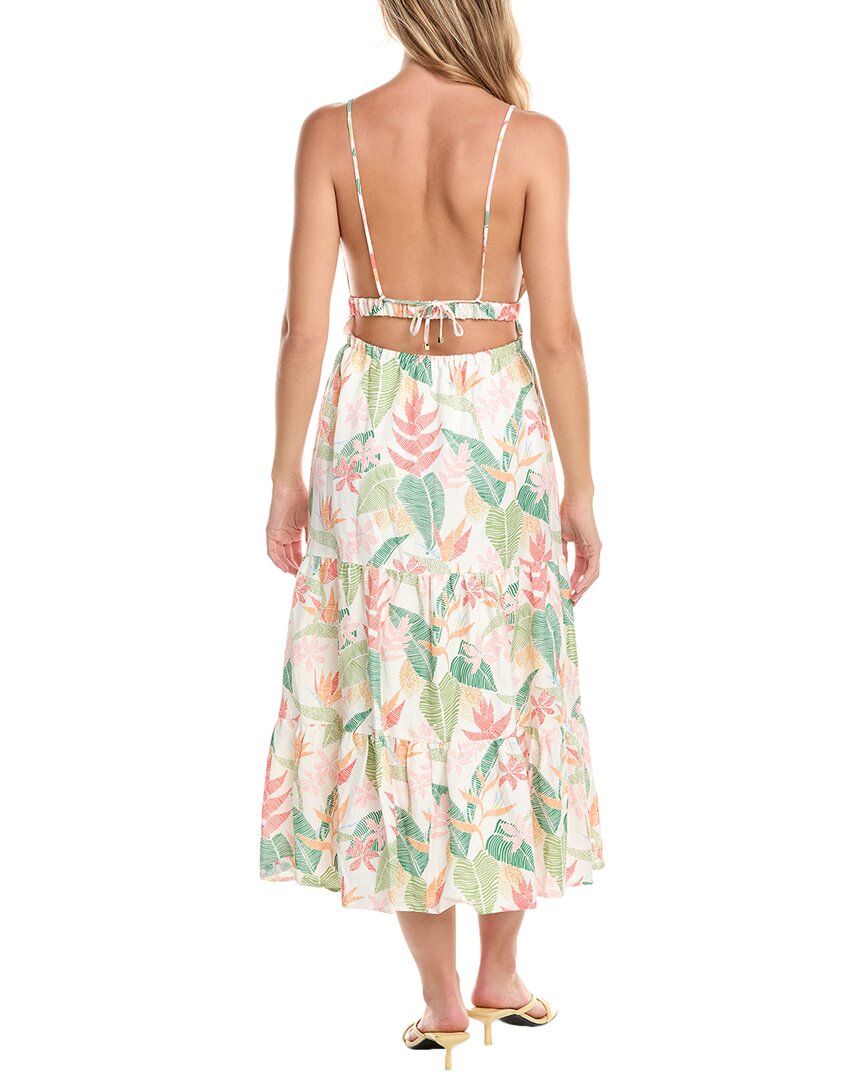 Tori Richard Takes 2 To Mango Heidi Linen-Blend Maxi Dress