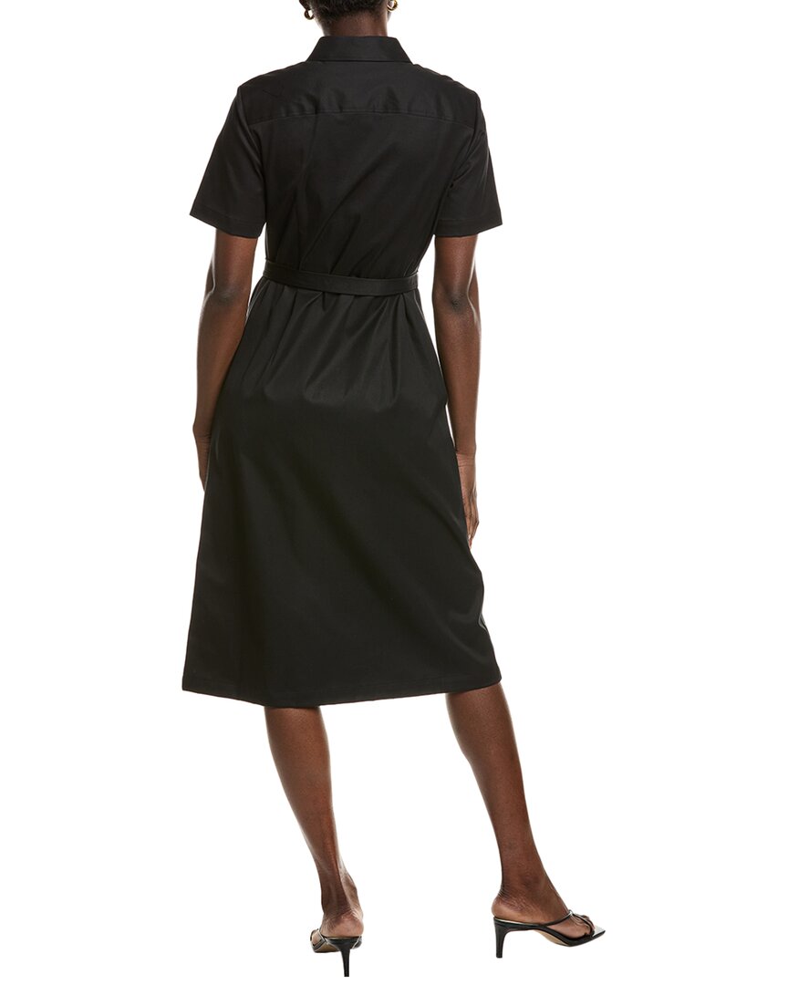 Theory Women's Military Midi-Dress - Black
