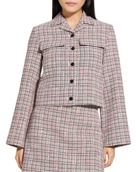 Theory Patch Crop Jacket