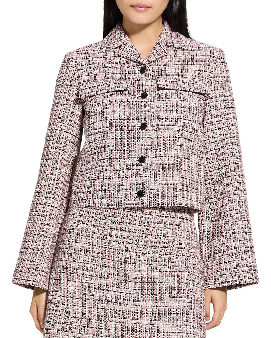 Theory Patch Crop Jacket