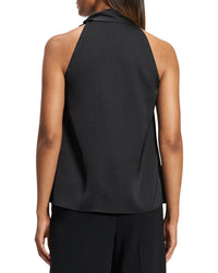 Theory Side Tie Halter Top