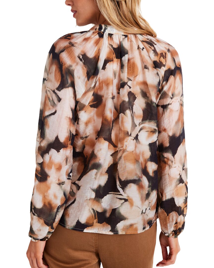 Bella Dahl Bella Dahl Long Sleeve Shirred Raglan Button-Up Shirt