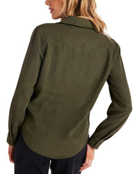 Bella Dahl Bella Dahl Seamed Button-Up Shirt