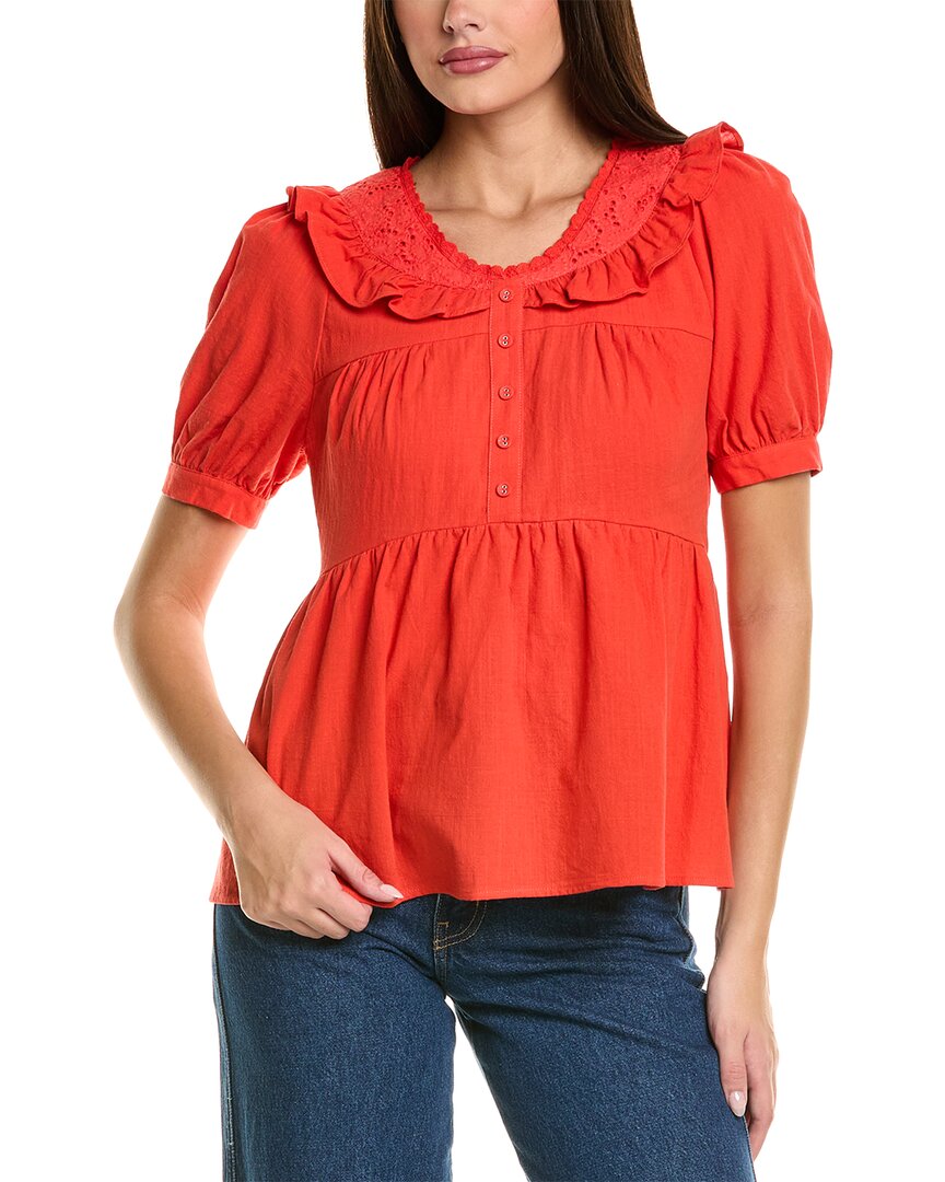 Celestine Sei Puff Sleeve Top