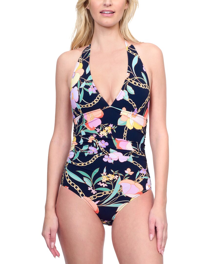 Gottex V Neck One-Piece Black