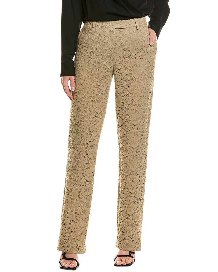 Michael Kors Collection Lace Carolyn Silk-Blend Trouser