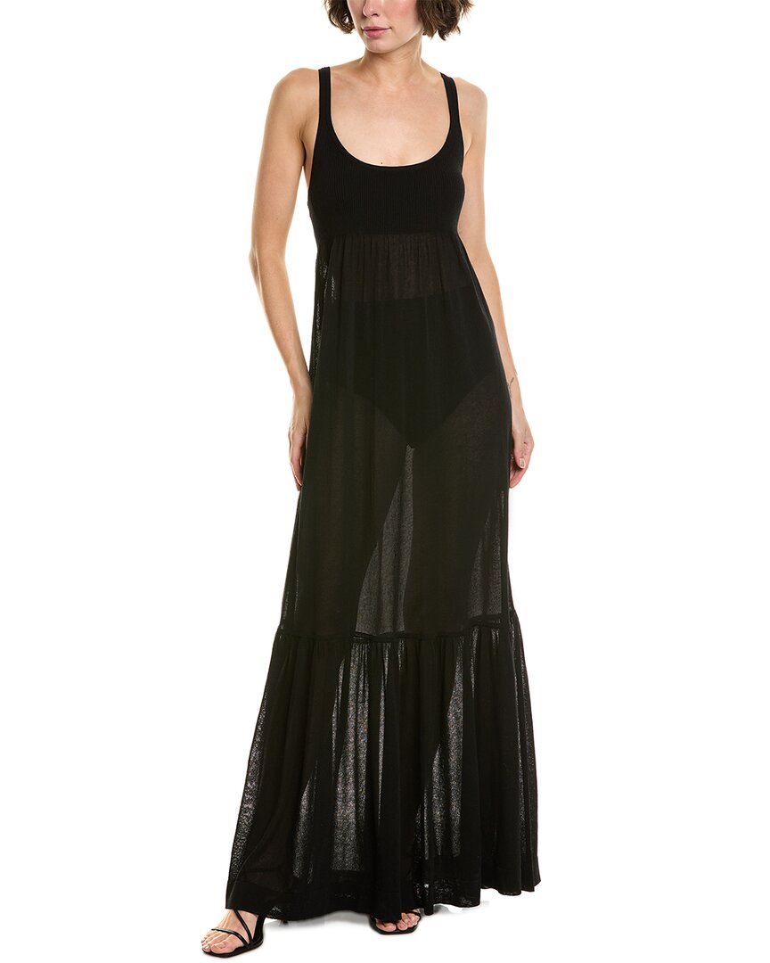 Michael Kors Collection Womens Charm Dance Dress, 4, Black