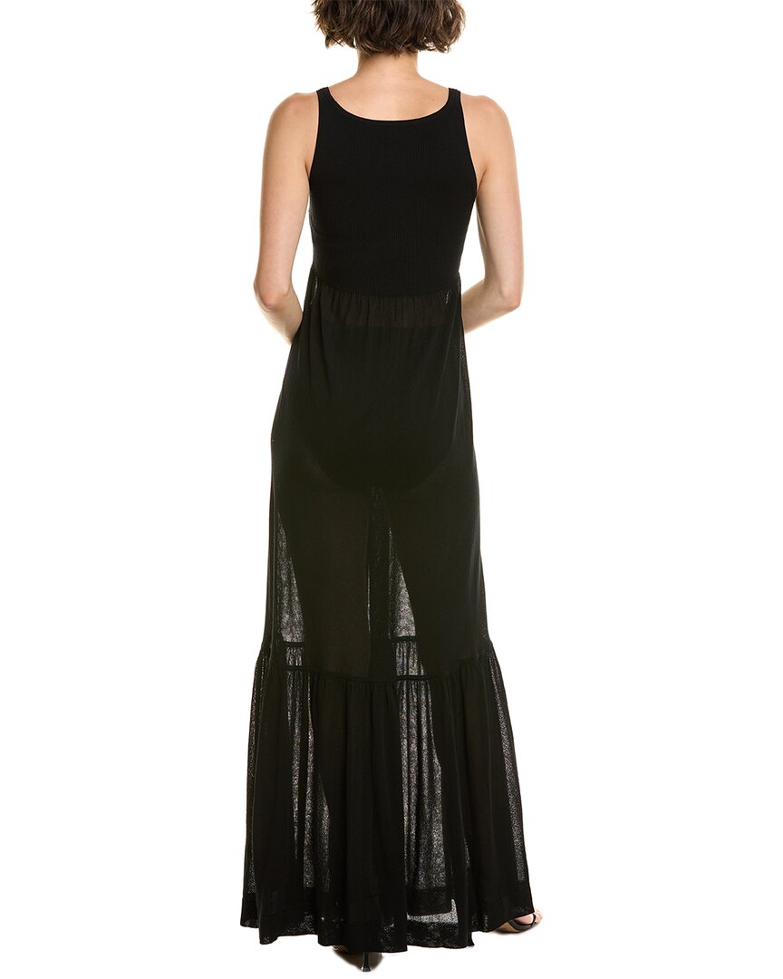 Michael Kors Collection Womens Charm Dance Dress, 4, Black