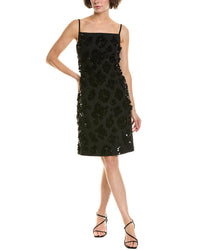 Michael Kors Collection Wool & Silk-Blend A-Line Dress