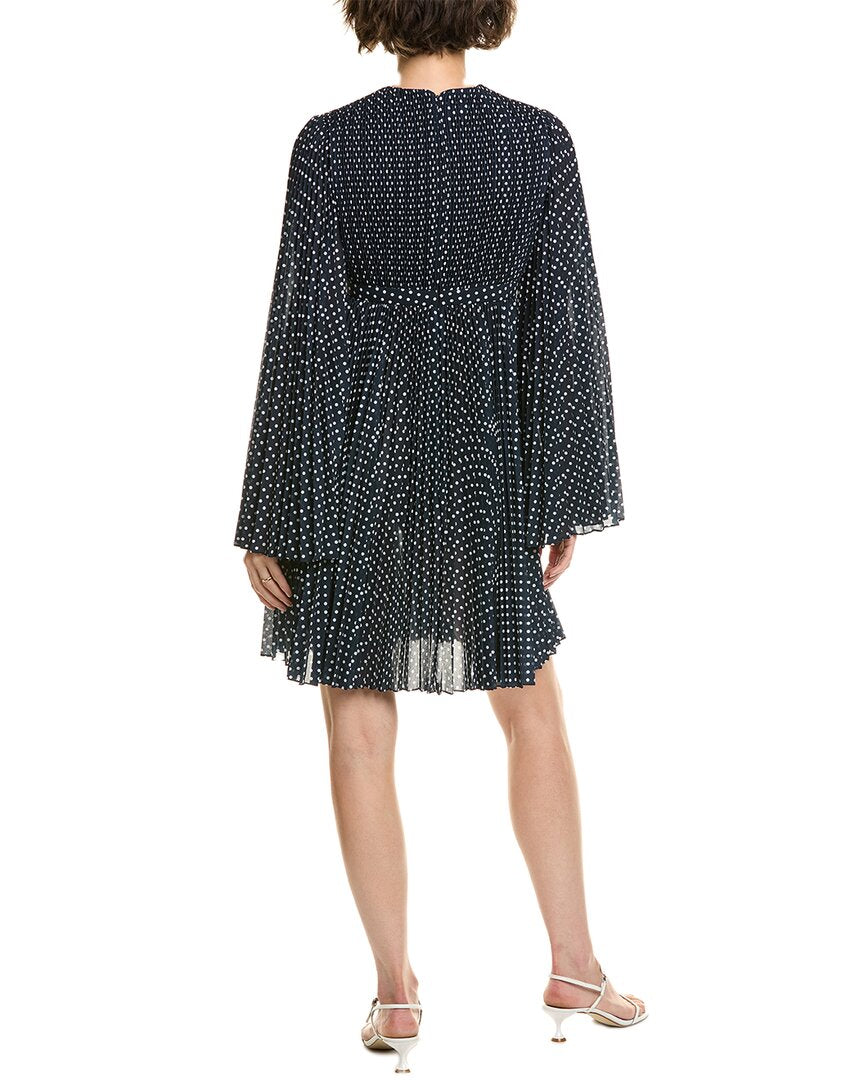 Michael Kors Collection Georgette Silk-Blend Mini Dress