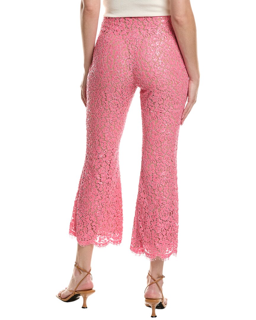 Michael Kors Collection Silk-Blend Bootleg Pant