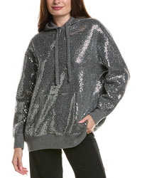 Michael Kors Collection Michael Kors Collection Cashmere-Blend Hooded Sweatshirt