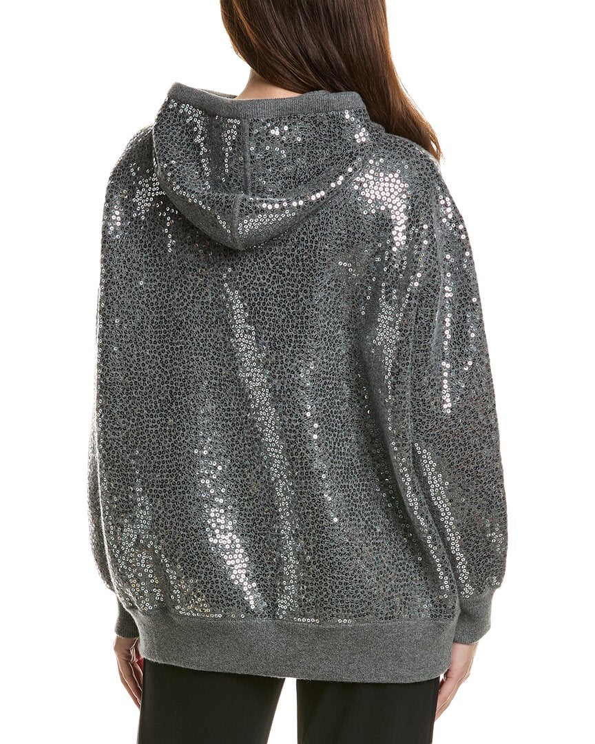 Michael Kors Collection Michael Kors Collection Cashmere-Blend Hooded Sweatshirt