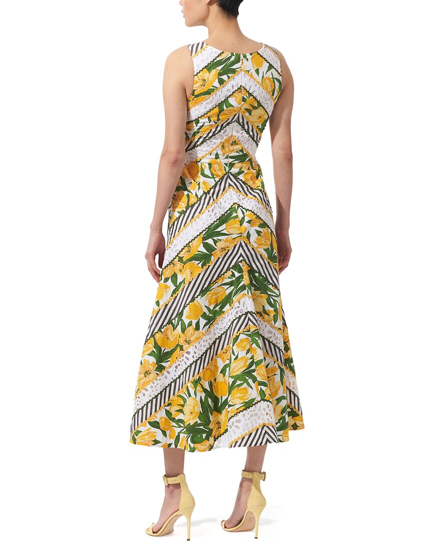 Carolina Herrera V-Neck Midi Trumpet Dress Carolina Herrera V-Neck Midi Trumpet Dress