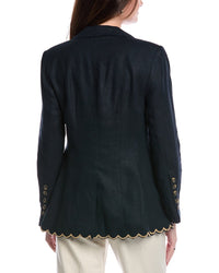 Sam Edelman Sam Edelman Enola Linen-Blend Blazer