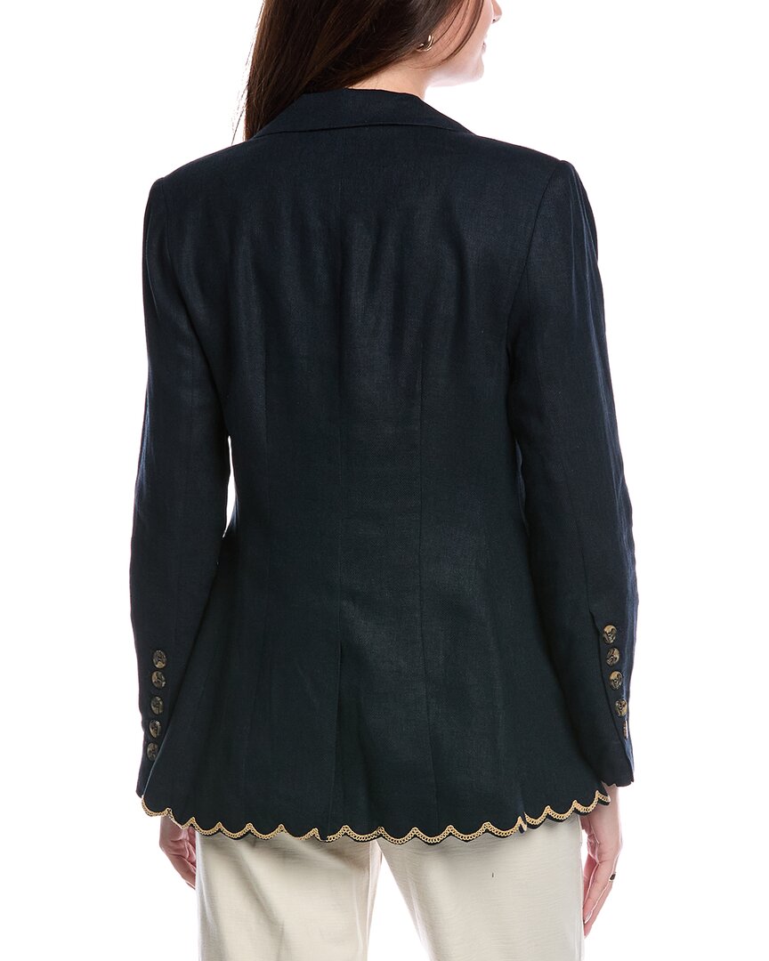 Sam Edelman Sam Edelman Enola Linen-Blend Blazer
