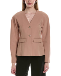 Kenneth Cole Rounded Shoulder Jacket
