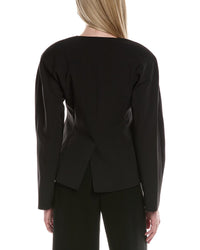 Kenneth Cole Rounded Shoulder Jacket