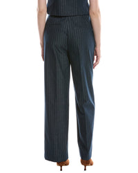 Kenneth Cole Pleated High-Rise Wide Leg Pant