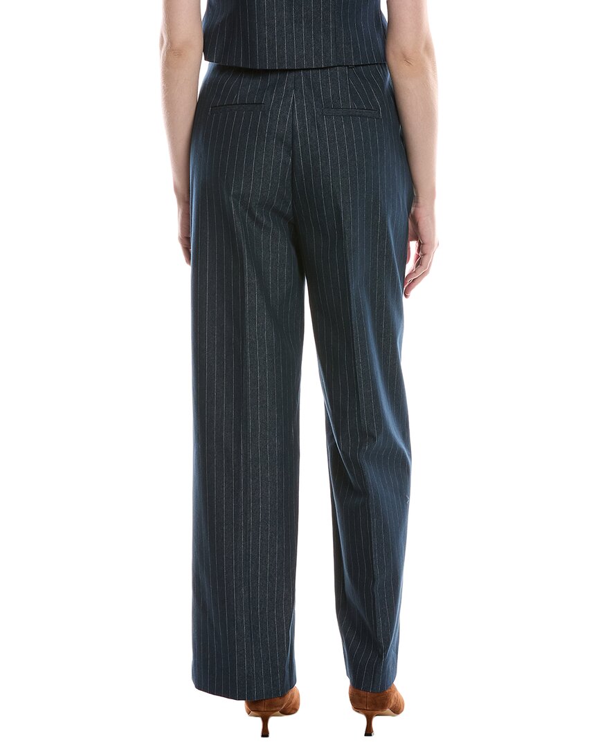 Kenneth Cole Pleated High-Rise Wide Leg Pant