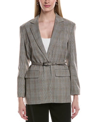Kenneth Cole Belted Jacket