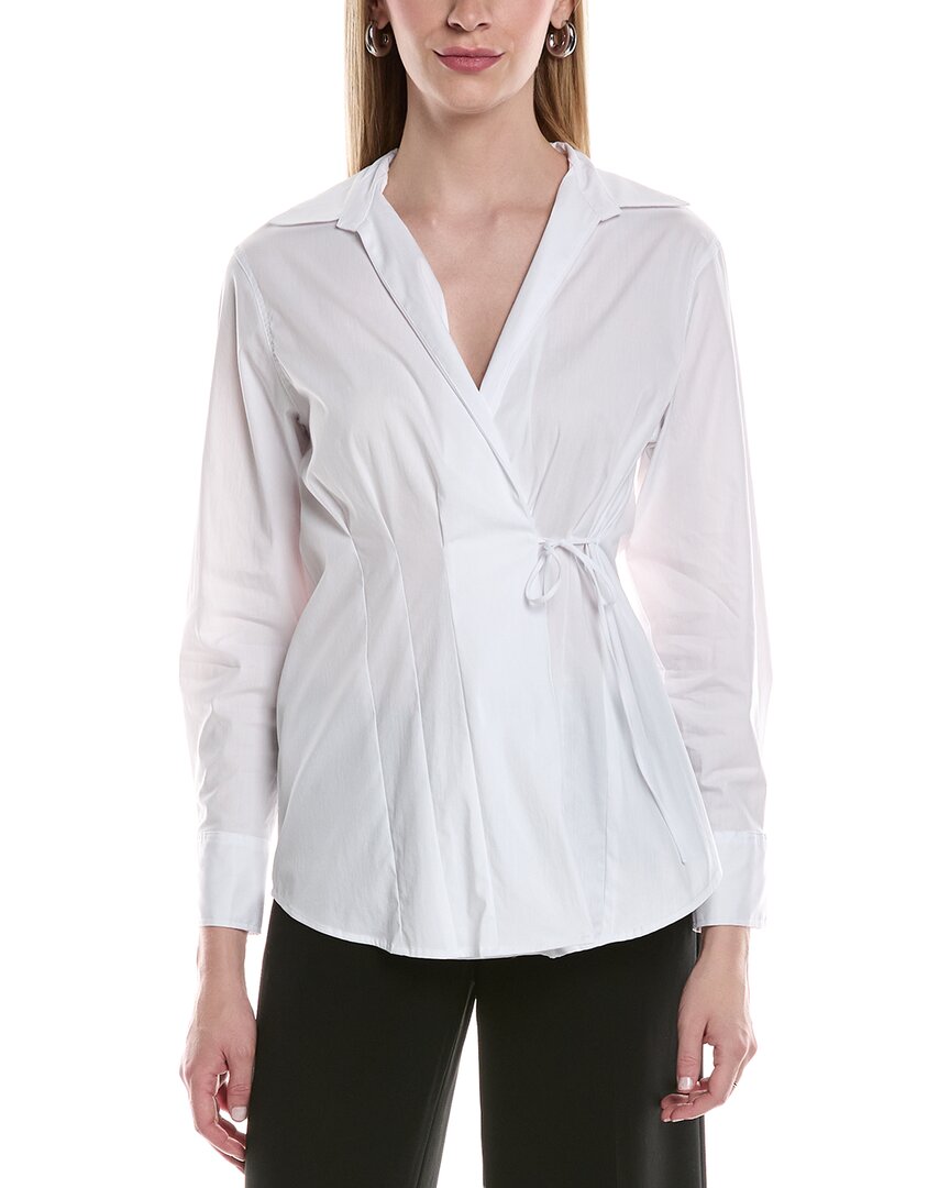 Kenneth Cole Tie Front Shirt