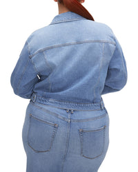 Good American Committed Denim Jacket