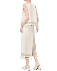 Wlzd 2Pc Top & Skirt Set