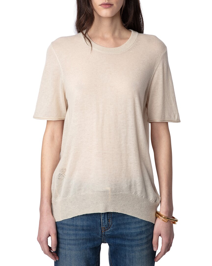 Zadig & Voltaire Cashmere Sweater White