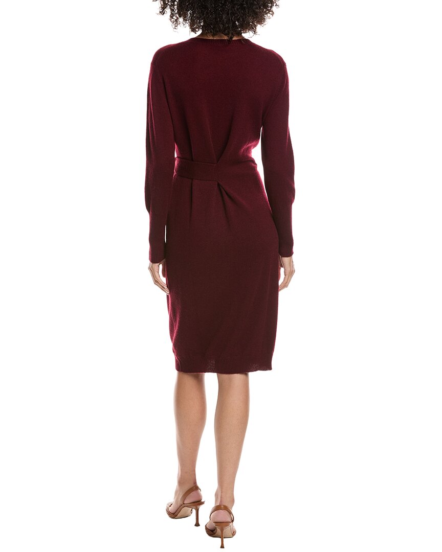 Forte Cashmere Forte Cashmere Wool & Cashmere-Blend Crew Neck Dress