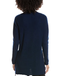 Forte Cashmere Wool & Cashmere-Blend Drape Cardigan