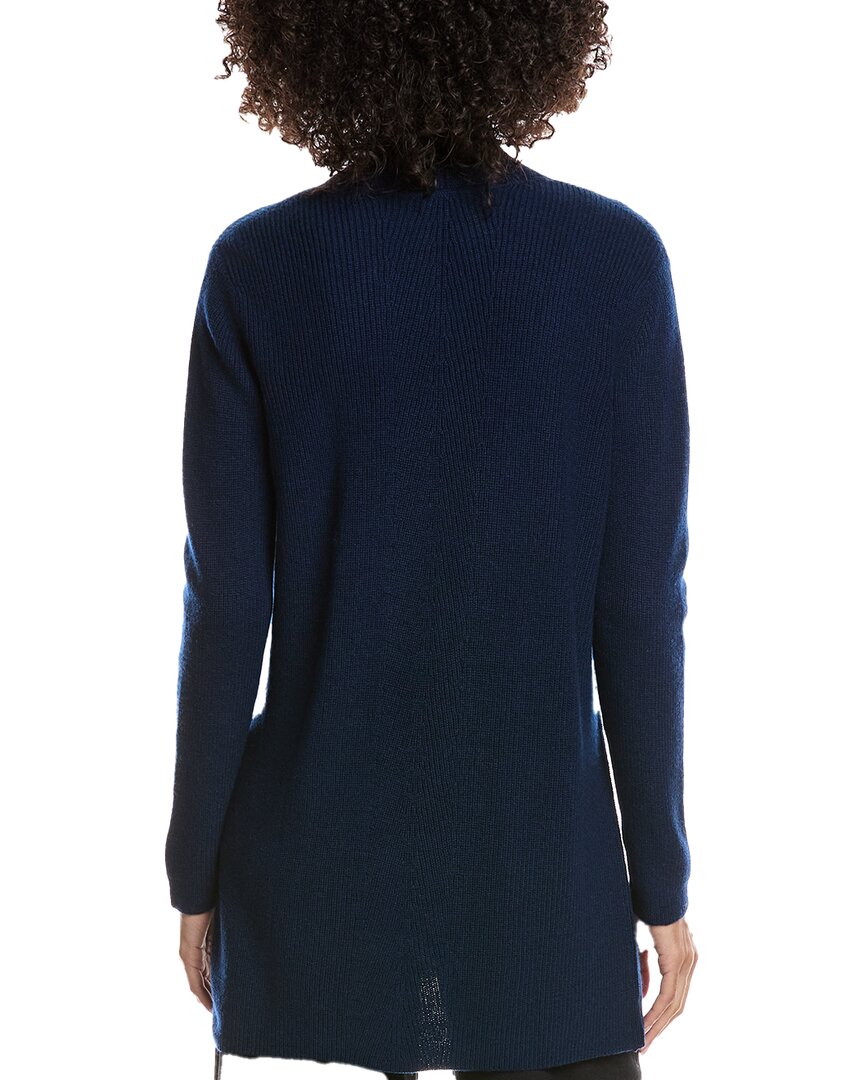 Forte Cashmere Wool & Cashmere-Blend Drape Cardigan