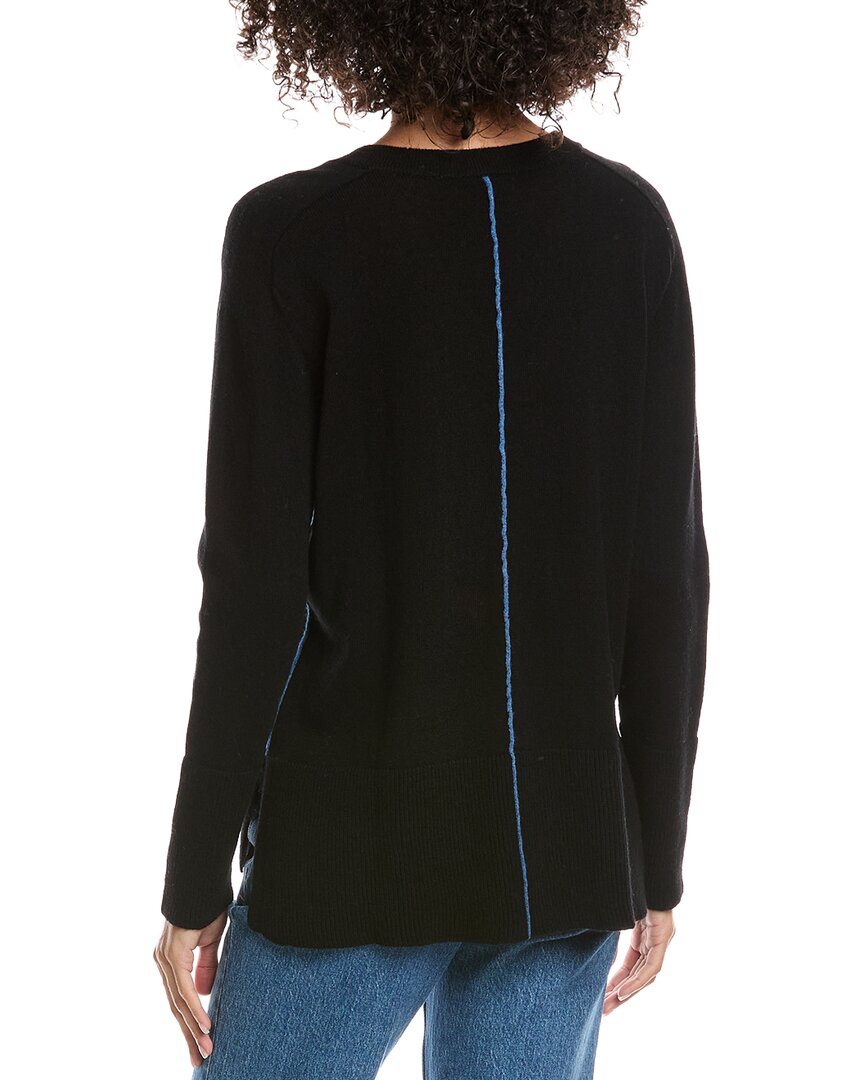 Forte Cashmere Easy Wool & Cashmere-Blend Sweater