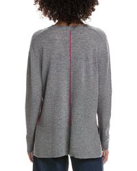 Forte Cashmere Easy Wool & Cashmere-Blend Sweater