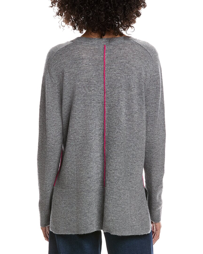 Forte Cashmere Easy Wool & Cashmere-Blend Sweater