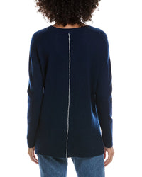 Forte Cashmere Easy Wool & Cashmere-Blend Sweater