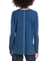 Forte Cashmere Easy Wool & Cashmere-Blend Sweater