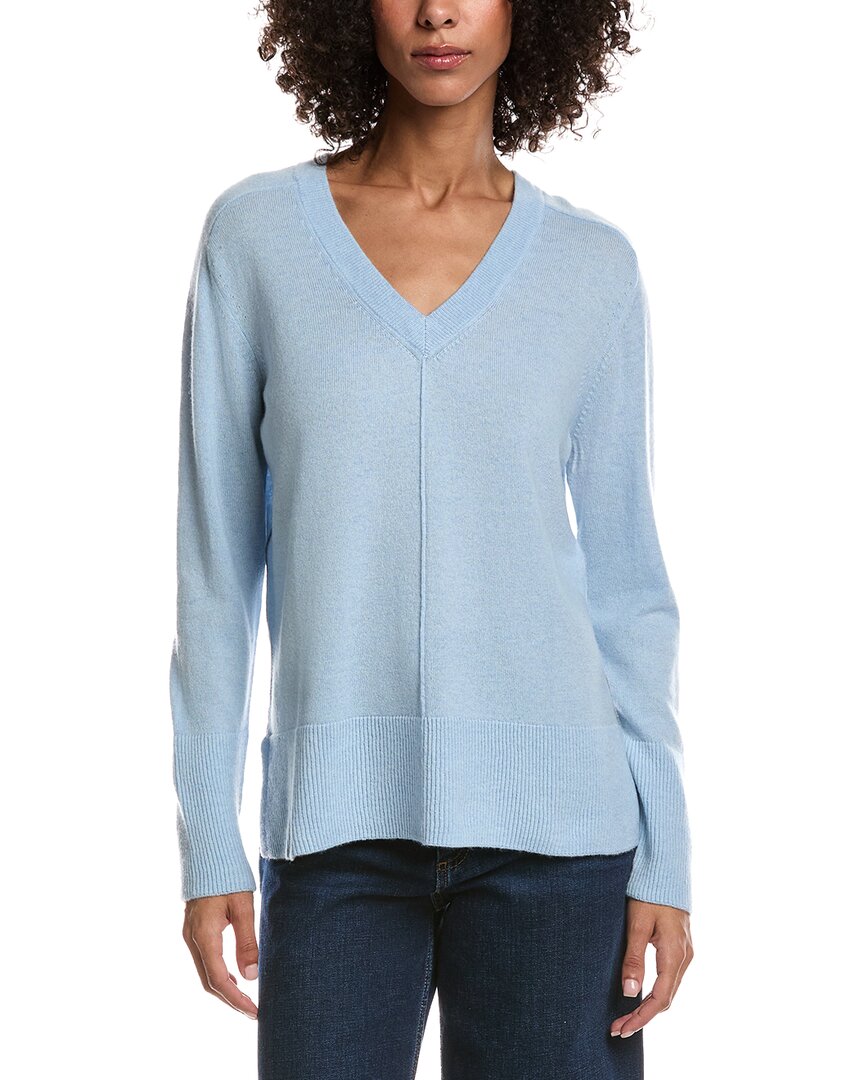 Forte Cashmere Easy Wool & Cashmere-Blend Sweater