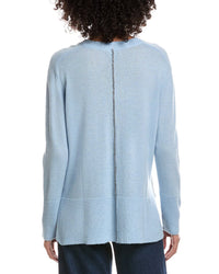 Forte Cashmere Easy Wool & Cashmere-Blend Sweater