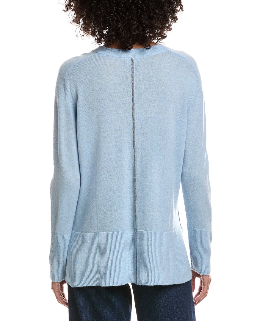 Forte Cashmere Easy Wool & Cashmere-Blend Sweater