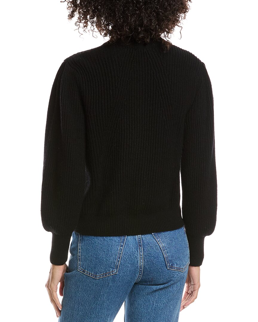 Forte Cashmere Button Wool & Cashmere-Blend Cardigan