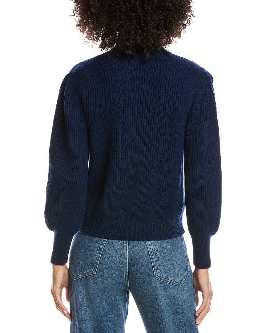 Forte Cashmere Button Wool & Cashmere-Blend Cardigan