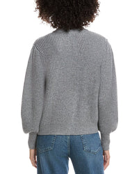 Forte Cashmere Button Wool & Cashmere-Blend Cardigan