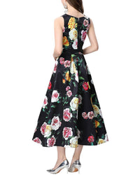 CHARLOTTE GREEN Elaine Midi Dress