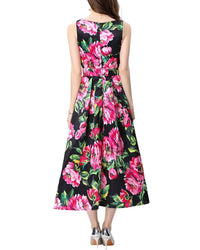 CHARLOTTE GREEN Elaine Midi Dress