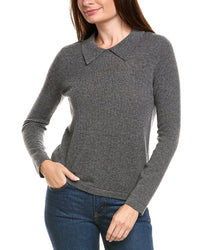Kier + J Wool & Cashmere-Blend Polo Sweater
