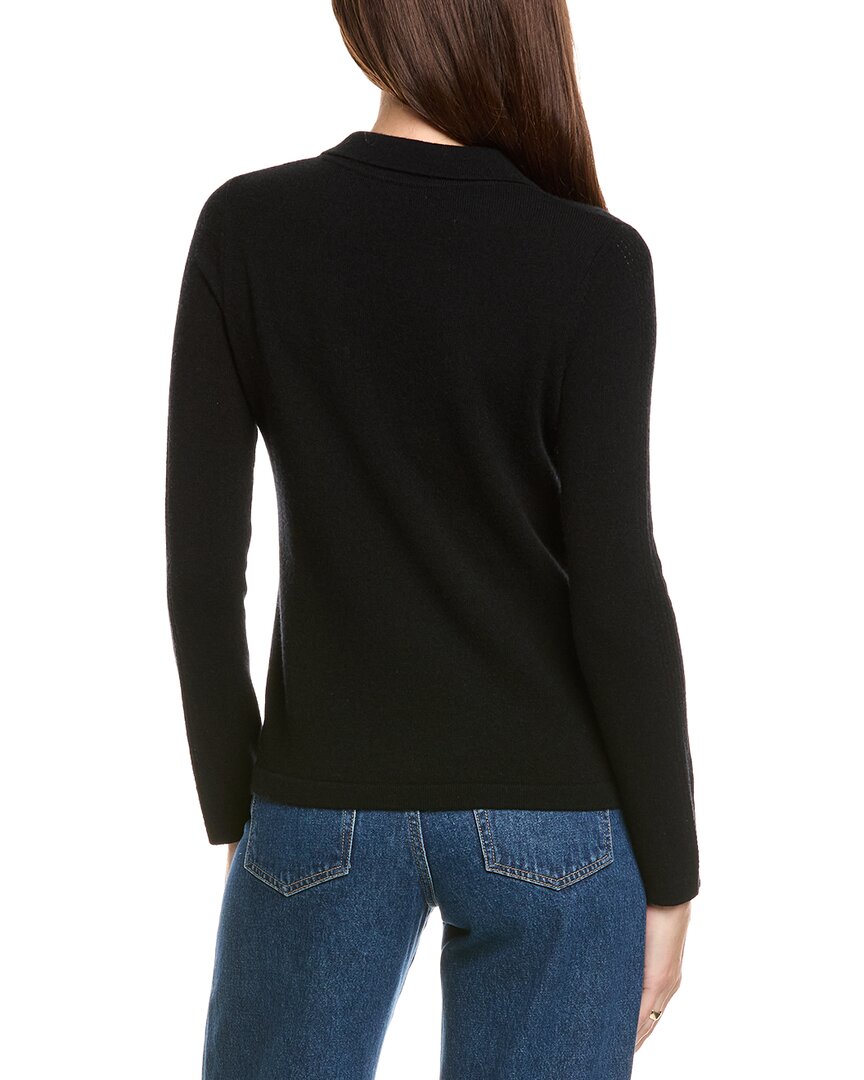 Kier + J Wool & Cashmere-Blend Polo Sweater